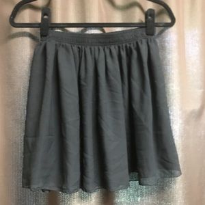 American Apparel Chiffon mini skirt.
